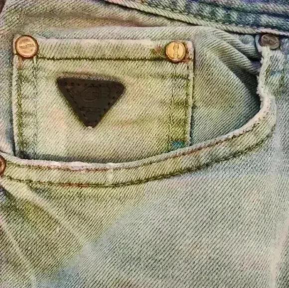 MEN'S PHANTOM BUTTON UP JEANS SIZE 33 - Picture 3 of 7